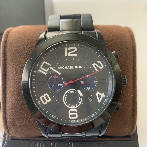 Michael Kors Men’s Watch - MK8291 - Black Multi Function VX3J - Great condition - Picture 3 of 10